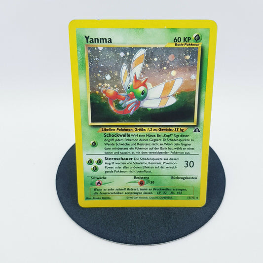 Pokemon Karte - Yanma 17/75 rare holo Neo Entdeckung 2001