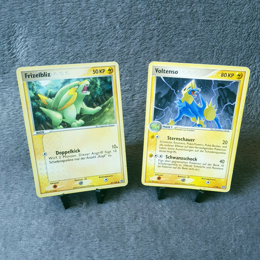 Pokemon - Frizelbliz 47/106 & Voltenso 7/106 - EX Smaragd 2005