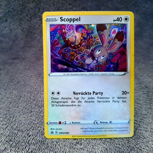 Pokemon - Scoppel SWSH082 - Black Star Promo - HOLO MINT deutsch