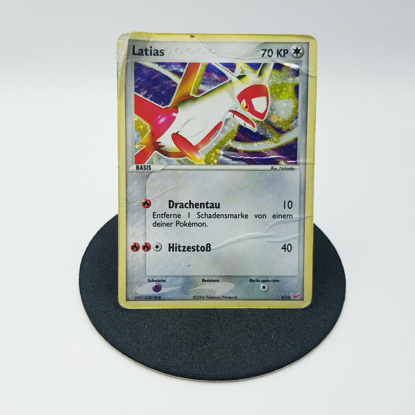 Pokemon Karte - Latias 4/10 holo - Latias Deck EX Trainer Kit 2004 deutsch