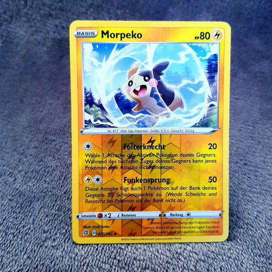 Pokemon - Morpeko 73/192 - S & S Clash der Rebellen 2020 - HOLO MINT deutsch