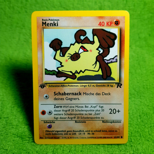 Pokemon - Menki 61/82 - 1. Edition - Team Rocket (2000) - MINT