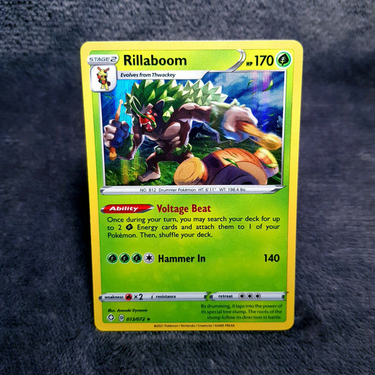 Pokemon - Rillaboom 13/72 HOLO - Shinig Fates (2021) - MINT