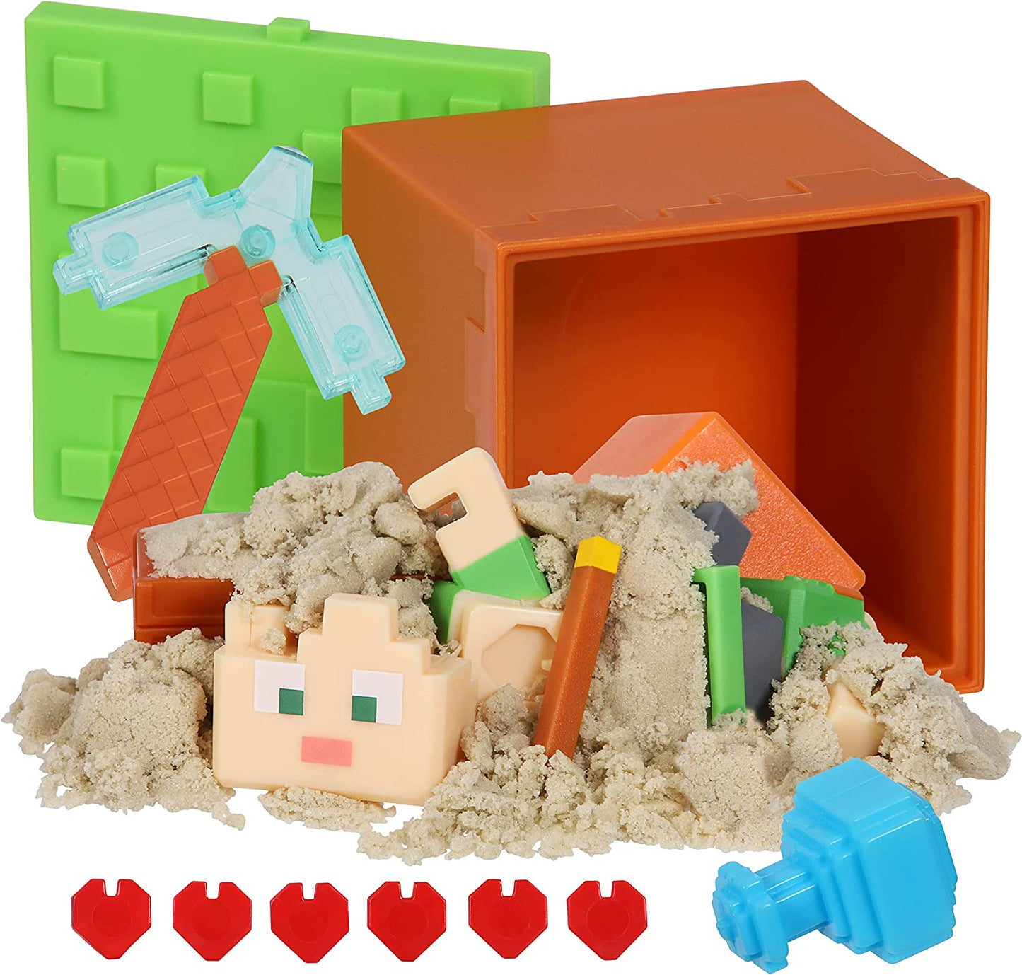 Minecraft Treasure X "Overworld"-Packung mit 10 Abenteuerleveln