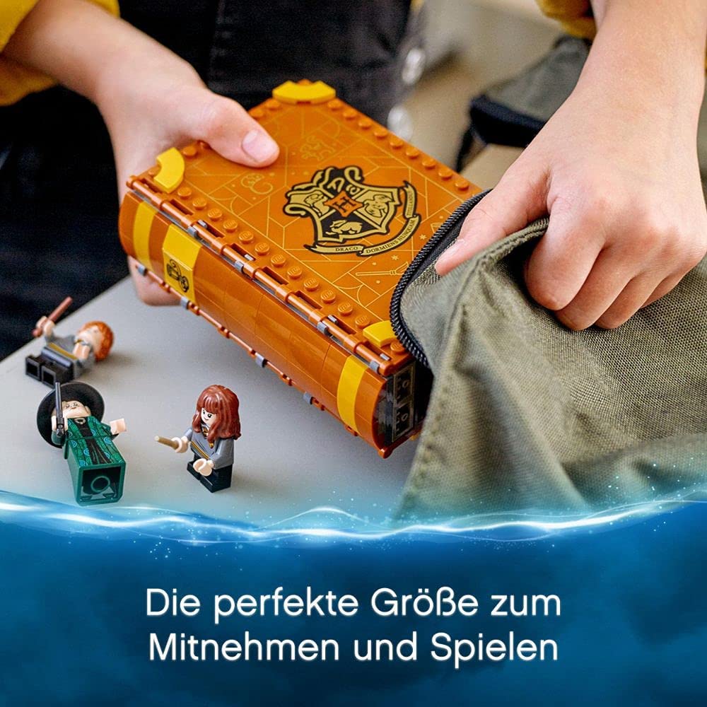 LEGO 76382 Harry Potter Hogwarts Moment: Verwandlungsunterricht Set, Spielzeugkoffer mit Minifiguren, Sammlerstück