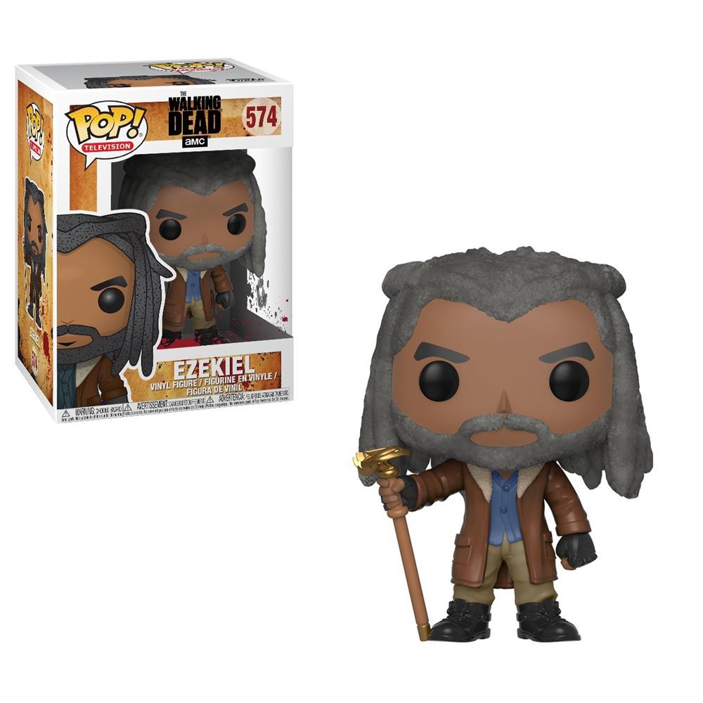 FUNKO POP The Walking Dead #574 Ezekiel Vinyl Figur B-Ware