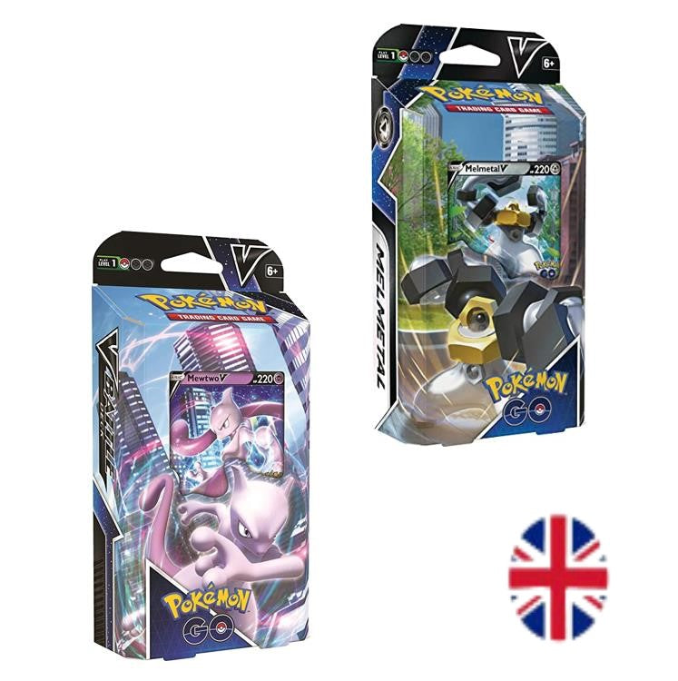 Pokemon Go V-Battledeck Mewtwo-V Melmetal-V Auswahl - EN english NEU sealed