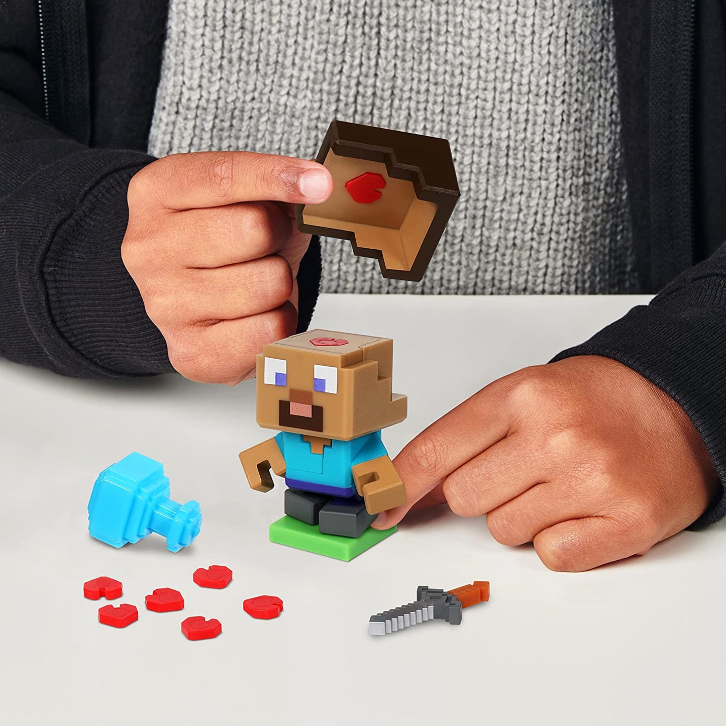 Minecraft Treasure X "Overworld"-Packung mit 10 Abenteuerleveln