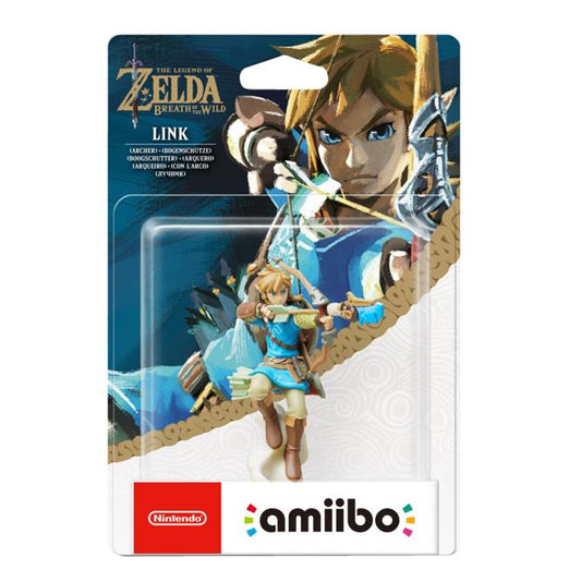 Amiibo Link - Bogenschütze - The Legend Of Zelda - Breath Of The Wild Collection