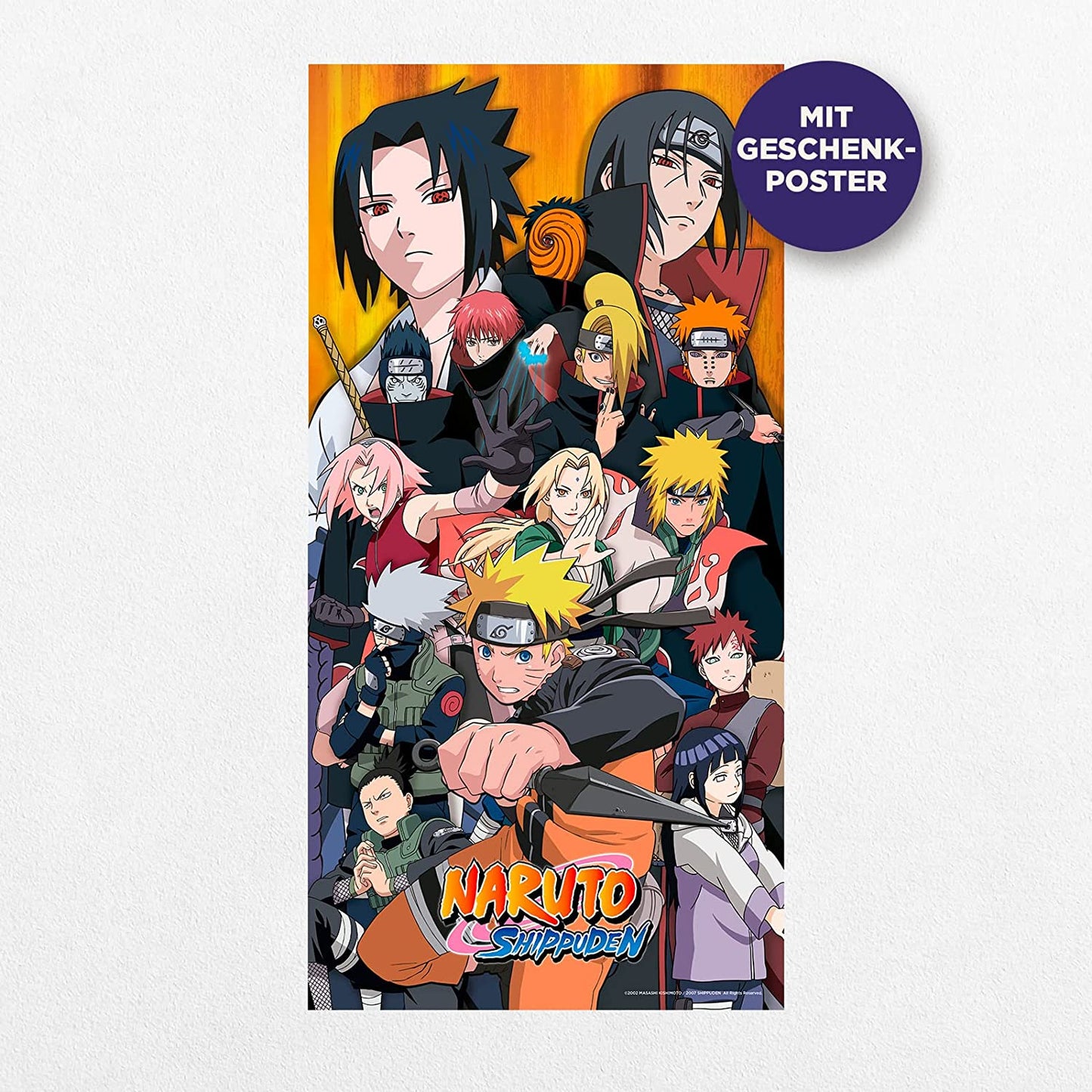 Naruto Shippuden Kalender Wandkalender 2023 Erik