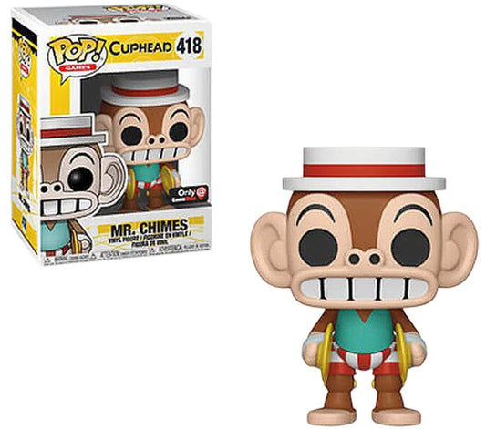 FUNKO POP Games - Cuphead #418 Mr. Chimes Vinyl Figur NEU