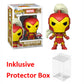 FUNKO POP Marvel #918 Iron Man Bobble-Head Special Edition sealed Protector Box