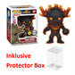 FUNKO POP Marvel #297 King Groot Glows in the Dark NEU sealed + Protector Box