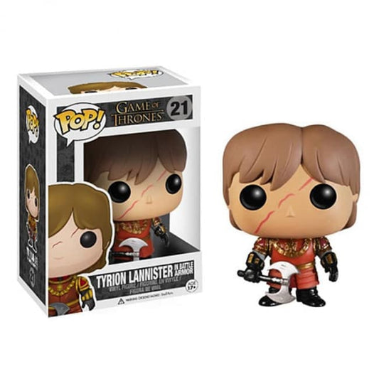 FUNKO POP - Game of Thrones #21 Tyrion Lannister in Battle Armor Vinyl Figur NEU