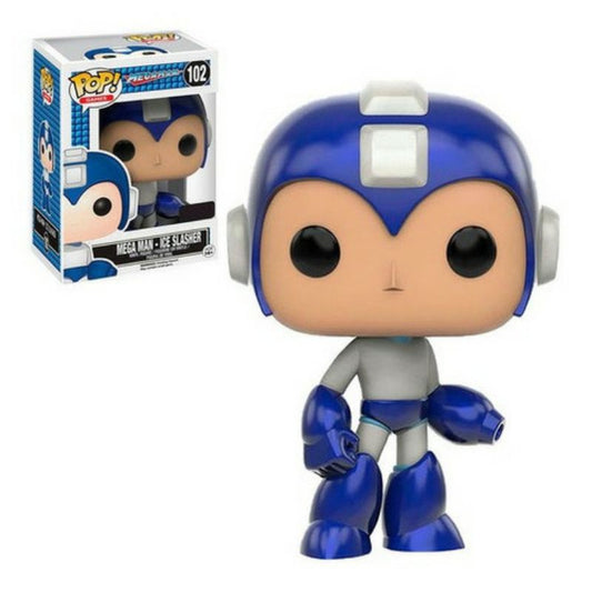 FUNKO POP Megaman #102 Mega Man - Ice Slasher Vinyl Figur NEU