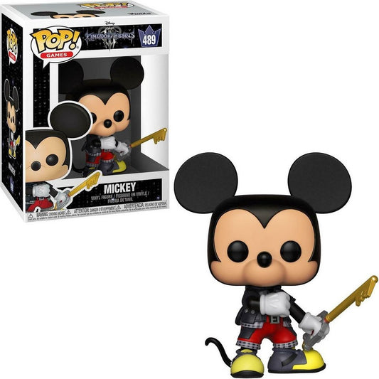 FUNKO POP Kingdom Hearts 3 #489 Mickey Vinyl Figur NEU