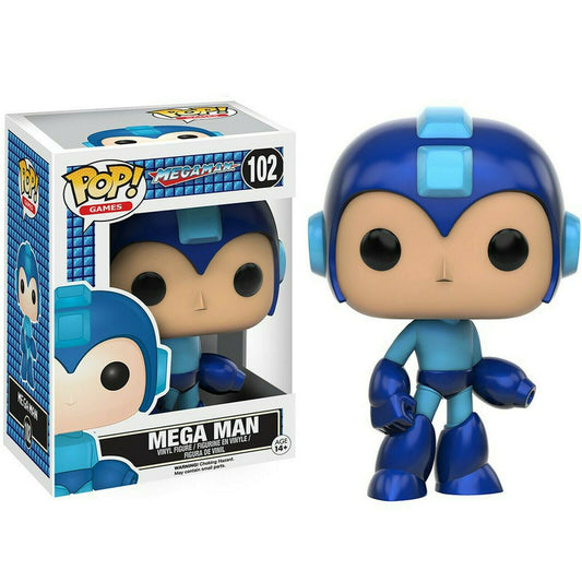 FUNKO POP Megaman #102 Mega Man Vinyl Figur NEU